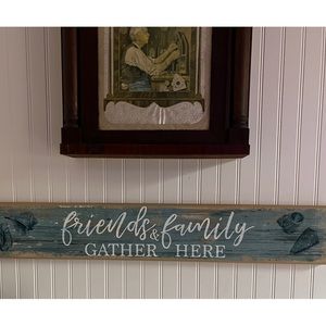 Beach Theme “Friends & Family Gather Here”